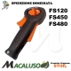 Impugnatura accelleratore completa di leve per decespugliatori Stihl FS450 art.41287901309