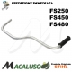 Manico tubolare decespugliatore Stihl FS250 FS450 FS480 impugnatura manubrio 41287901701