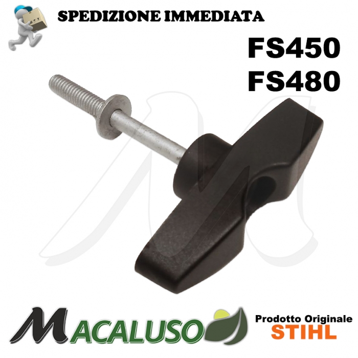 Perno a farfalla per serraggio manubrio decespugliatori Stihl