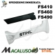 Scatola AV per decespugliatore Stihl FS460 protezione trasmissione art.41477900903