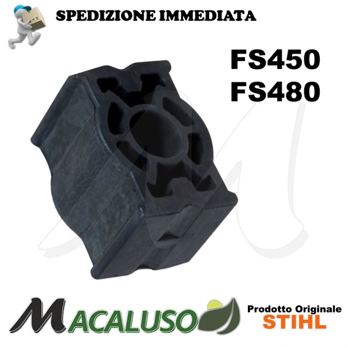 Tampone gomma antivibrante scatola AV decespugliatore Stihl FS450 FS480 FS400 FS350 FS300 41287929300