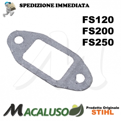 Guarnizione scarico decespugliatore Stihl FS120 FS200 FS250 marmitta