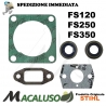 Serie guarnizioni e paraoli decespugliatore Stihl FS250 FS350 guarnizione paraolio 41340071050