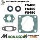 Serie guarnizioni paraoli Stihl FS400 FS450 FS480 41280071050 guarnizione 