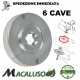 Ghiera superiore decespugliatore Alpina Castor VIP34 VIP42 TURBO 52 3641640