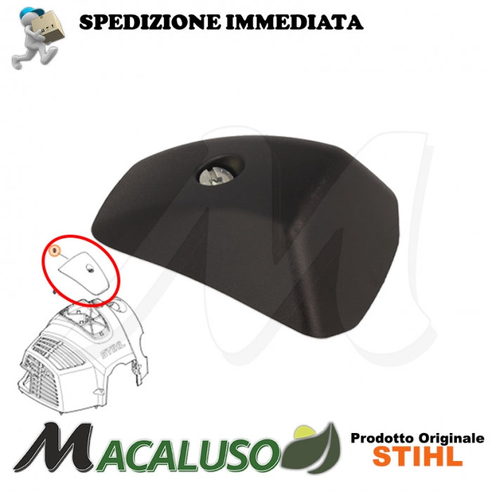 Coperchio pipetta decespugliatore Stihl FS491 FS561 cover carterino plastica 41480800400