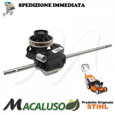 Gruppo cambio rasaerba Stihl RM655 Viking MB655 trazione movimento ruote 63746400120