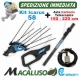 KIT + ASTA CARBONIO TELESCOPICA 150-220