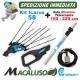 KIT + ASTA ALLUMINIO TELESCOPICA 150-220