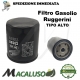 Filtro nafta ad avvitare motore Ruggerini RF80 81 100 101 RW140 RP170 tipo lungo cartuccia gasolio