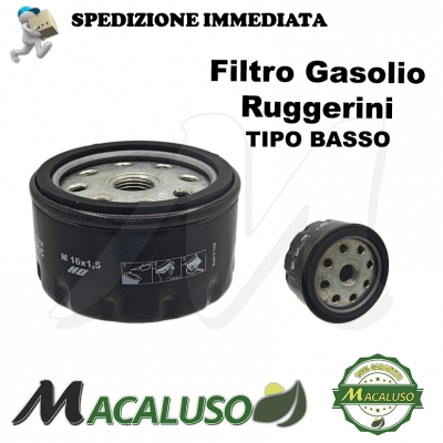 Filtro nafta ad avvitare motore Ruggerini RD80 90 901 920 e vari tipo basso cartuccia gasolio