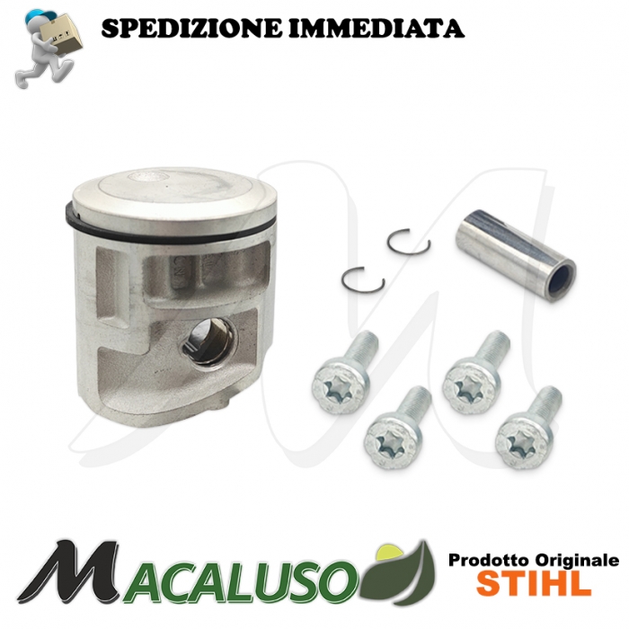 Pistone motosega Stihl MS151TC-E d.34 fascia spinotto 11460302004