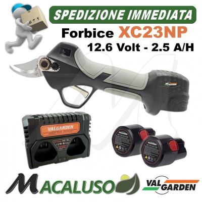 Forbice Elettrica BLUE BIRD PS 22-23 2 Batterie vigneto uliveto frutteto pota puta potatura 2 Ah 12,6 Volt