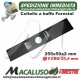 Disco Forestal 2 denti mm.250x50x3 foro mm.25.4 lama a baffo decespugliatore