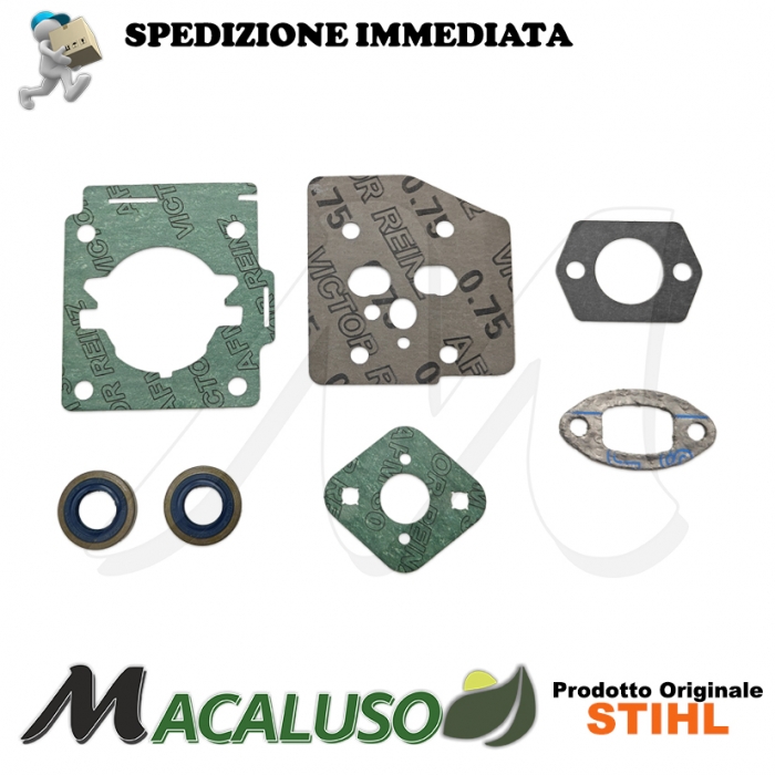Serie guarnizioni paraoli tagliasiepi Stihl HS82 HS87 42370071600 guarnizione