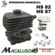 Cilindro pistone tagliasiepi Stihl HS82 HS87 d 34 gruppo termico motore 42370201202