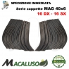 32 Zappette curve un foro x motozappa Mag 40x6 zappa zappetta curva fresa lama kit serie