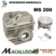 Cilindro pistone motosega Stihl MS200T 020 d 40 gruppo termico motore 11290201202