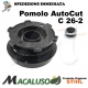 Bobina portafilo x AutoCut C26-2 Stihl batti e vai pomolo plastica 40027406900