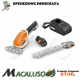 Tagliabordi rifinitore Stihl HSA25 tagliasiepi prato forbici batteria ioni di litio 45150113500