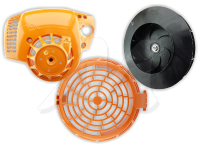 Carter motore – Cappottatura - Ventole