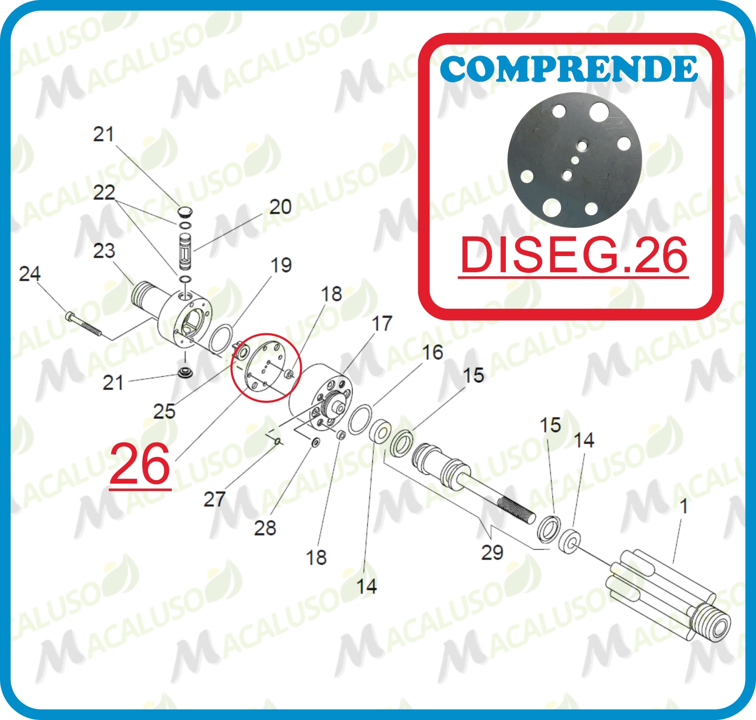 disco inox 2,5mm abacchiatore samba